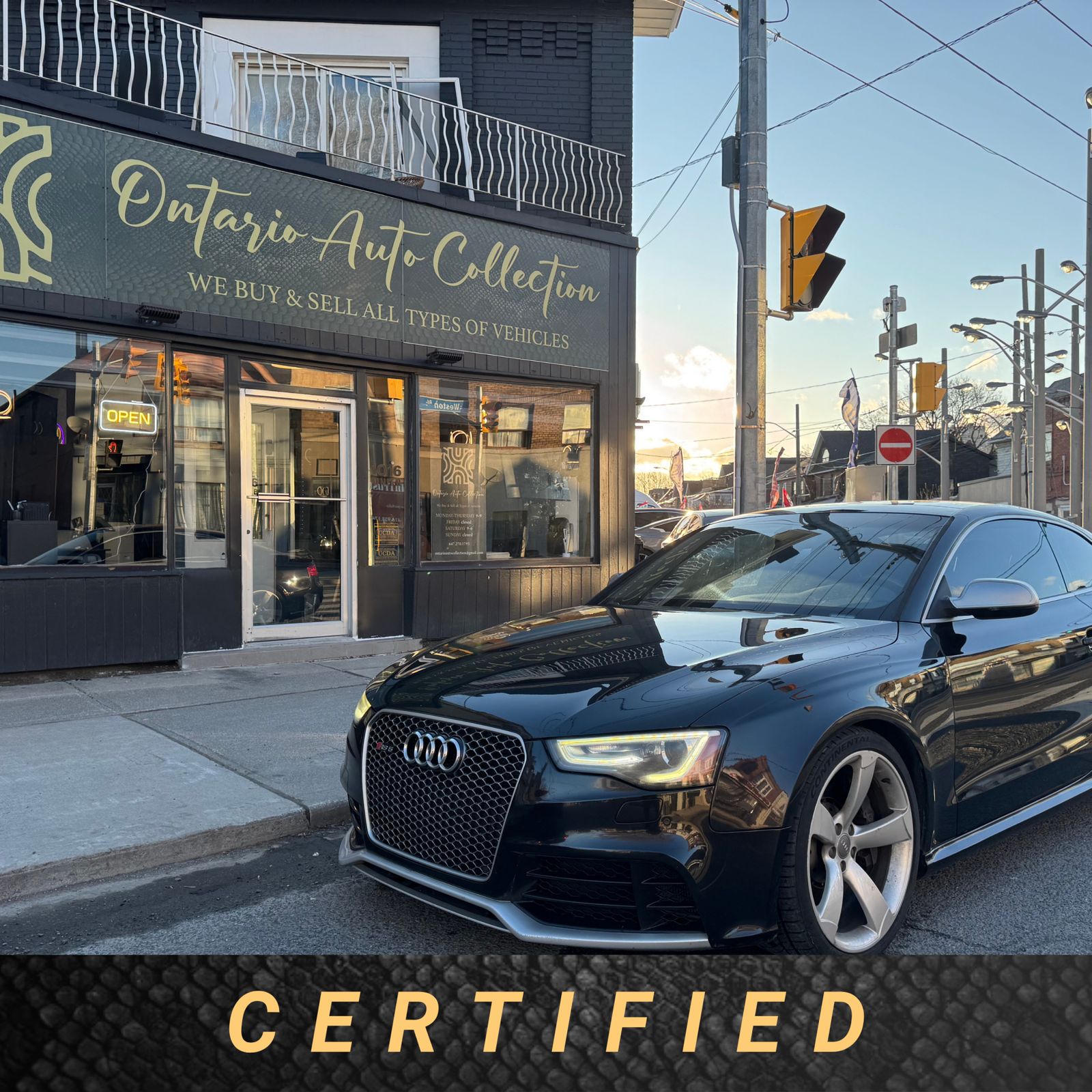 2013 AUDI RS5 !!! ONE OWNER !!! 450 HP !!! CERTIFIED ! TECHNIK !