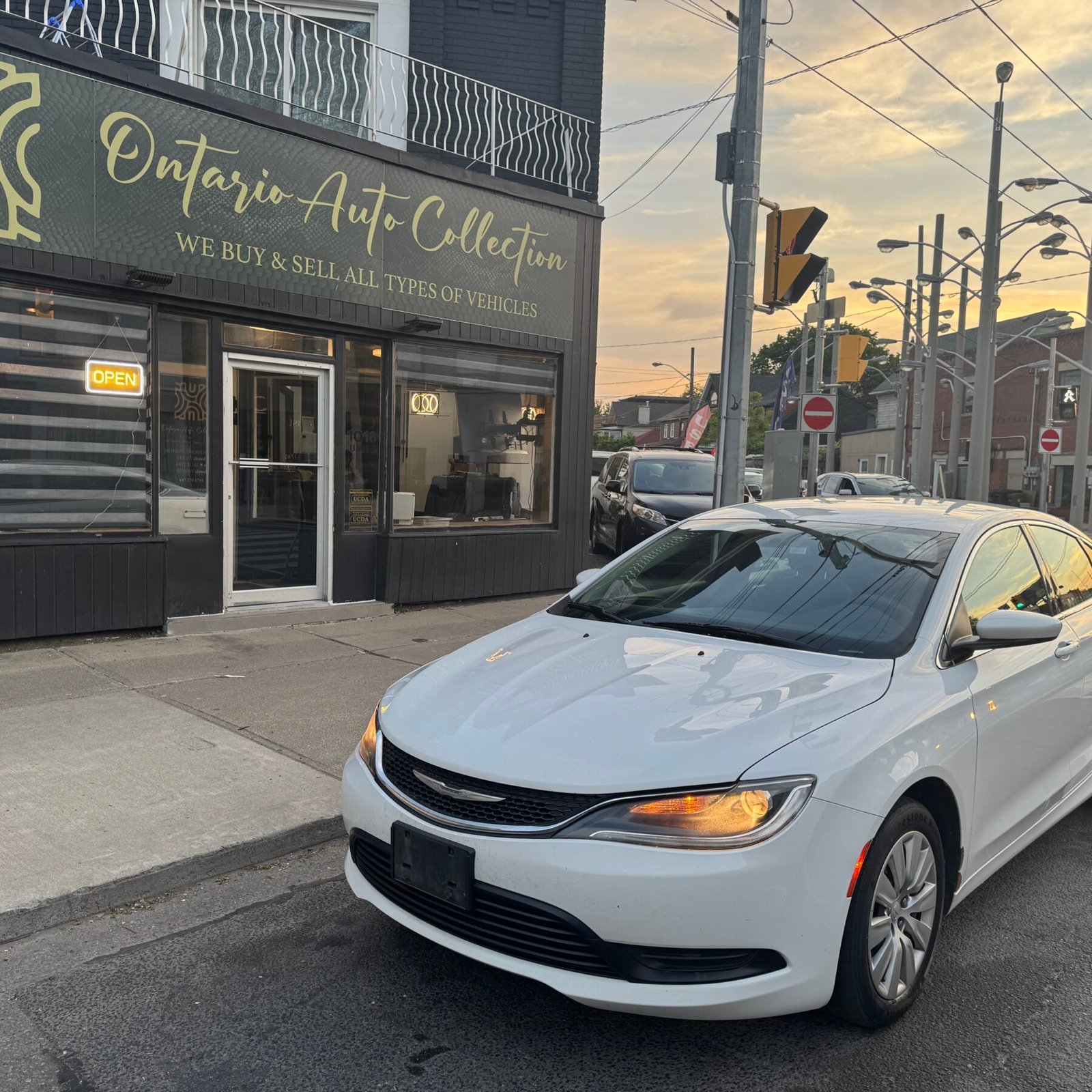 2015 CHRYSLER 200 !!! LX !!! ONE OWNER !!! FWD !!!