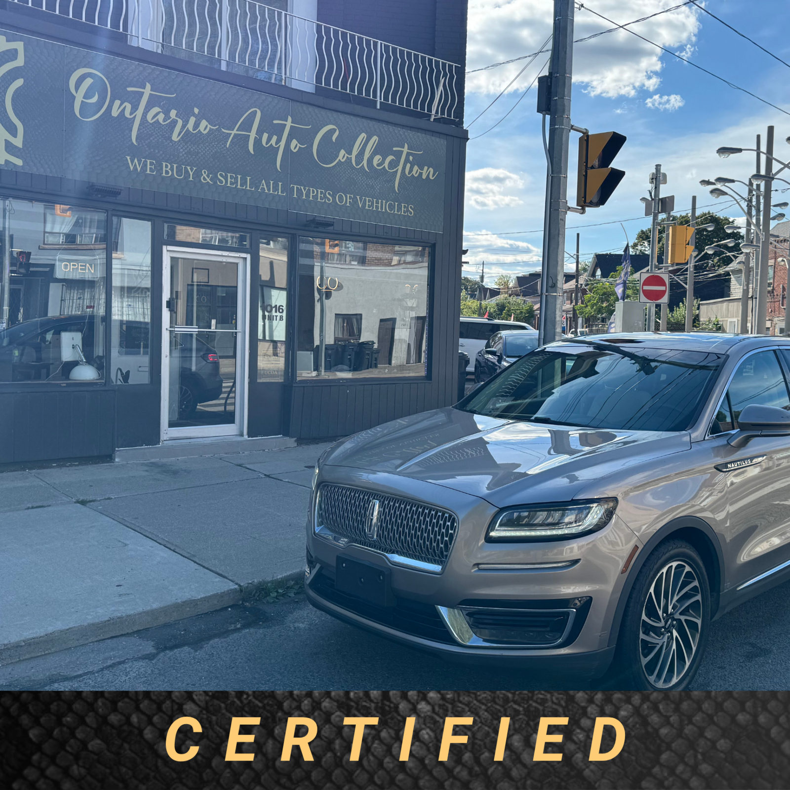 2019 LINCOLN NAUTILUS !!! RESERVE !!! ONE OWNER !!! CERTIFIED !!