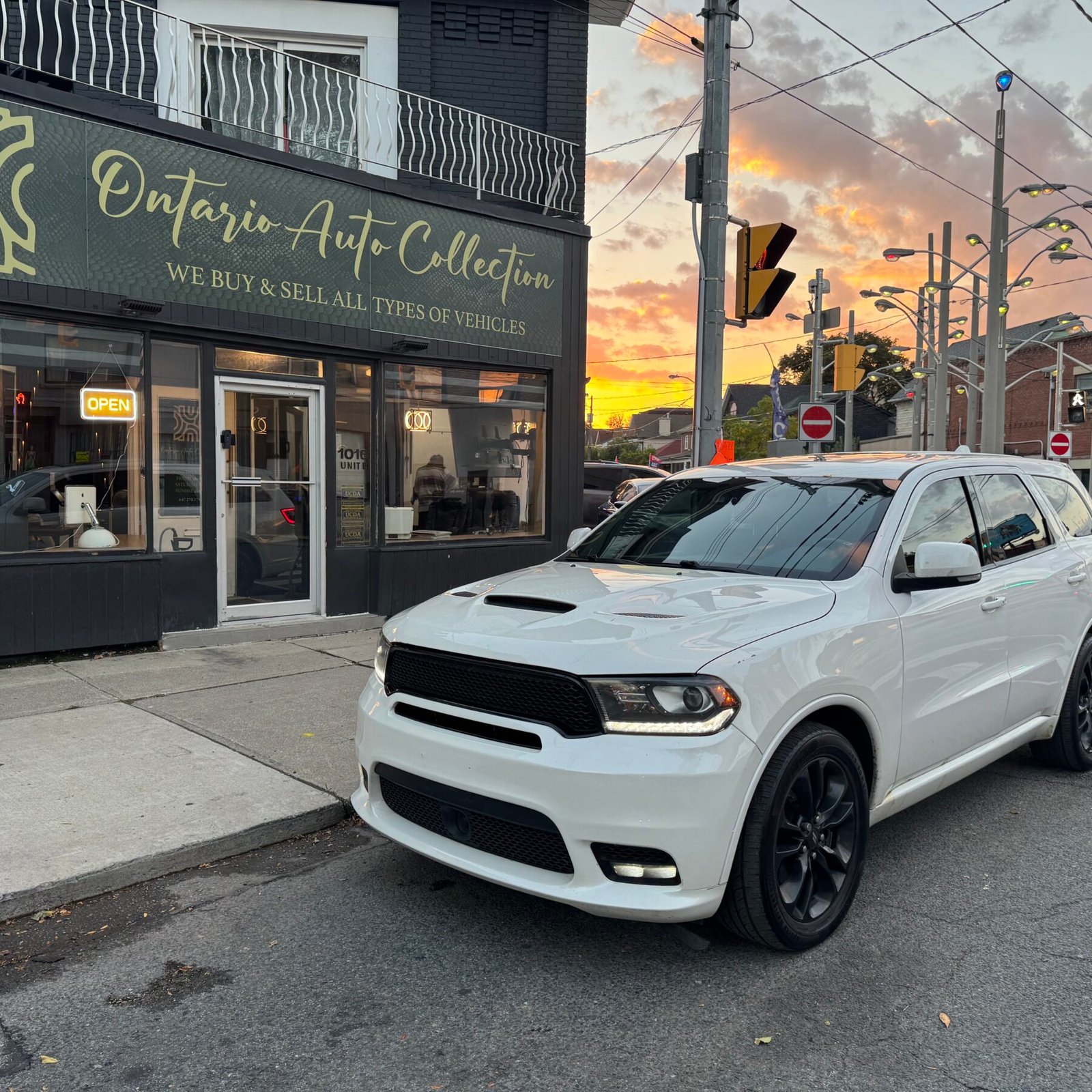 2017 DODGE DURANGO !! R/T !! ONE OWNER !! RED SEATS !! V8 HEMI !